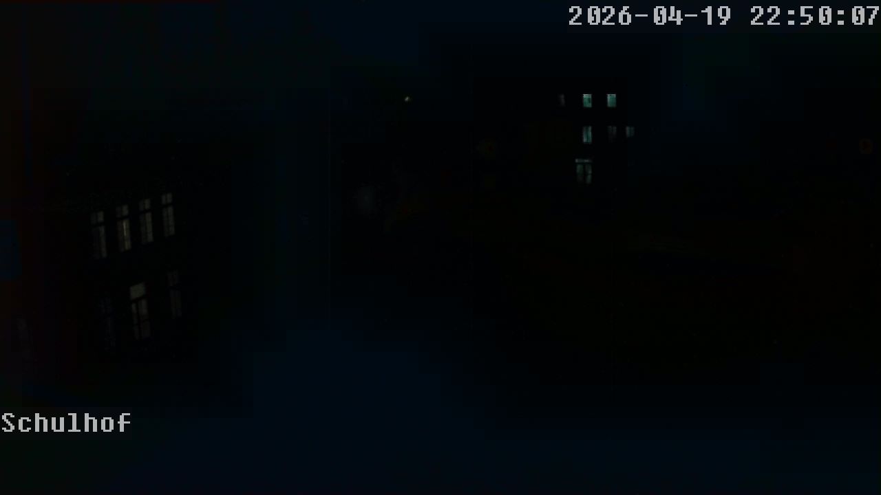 Webcam Schulhof 22:50