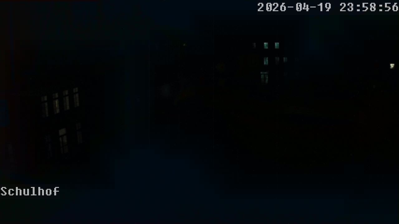 Webcam Schulhof 23:58