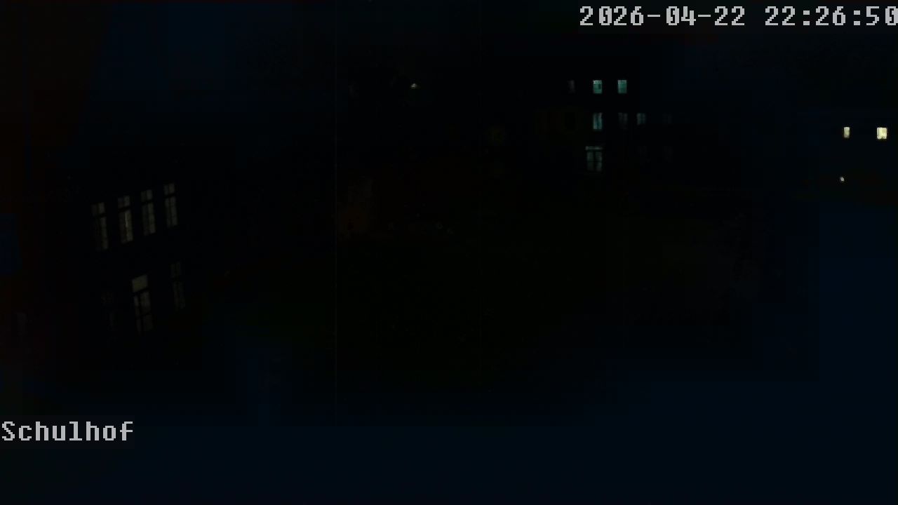 Webcam Schulhof 22:26