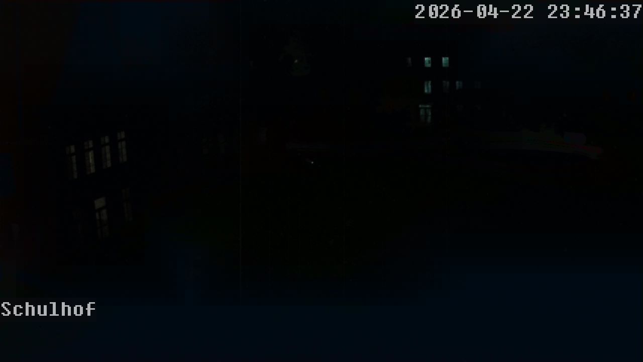 Webcam Schulhof 23:46