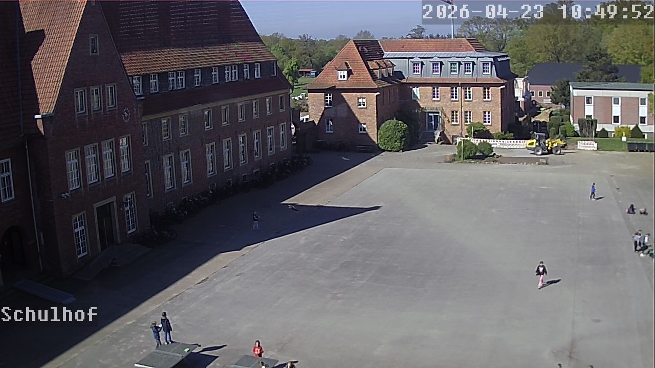 Webcam Schulhof 10:49