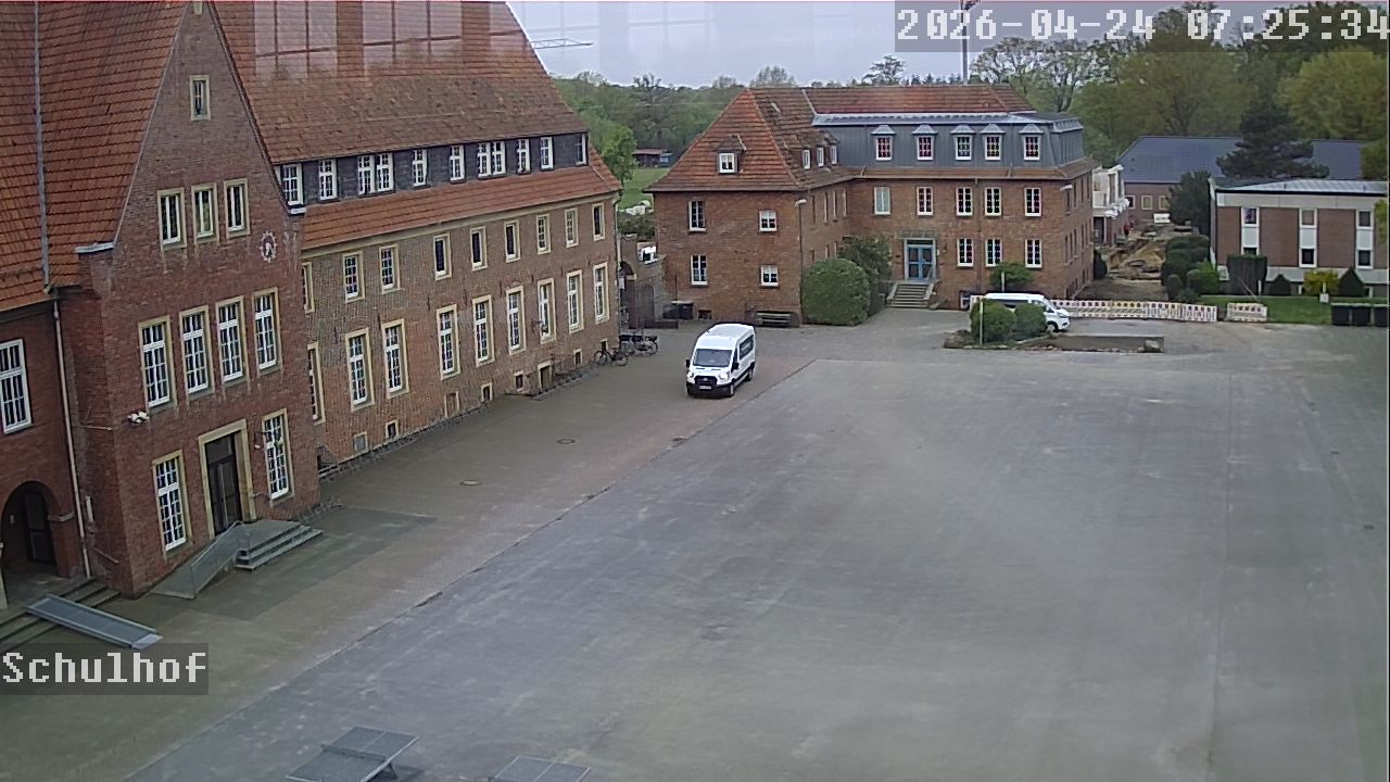 Webcam Schulhof 07:25