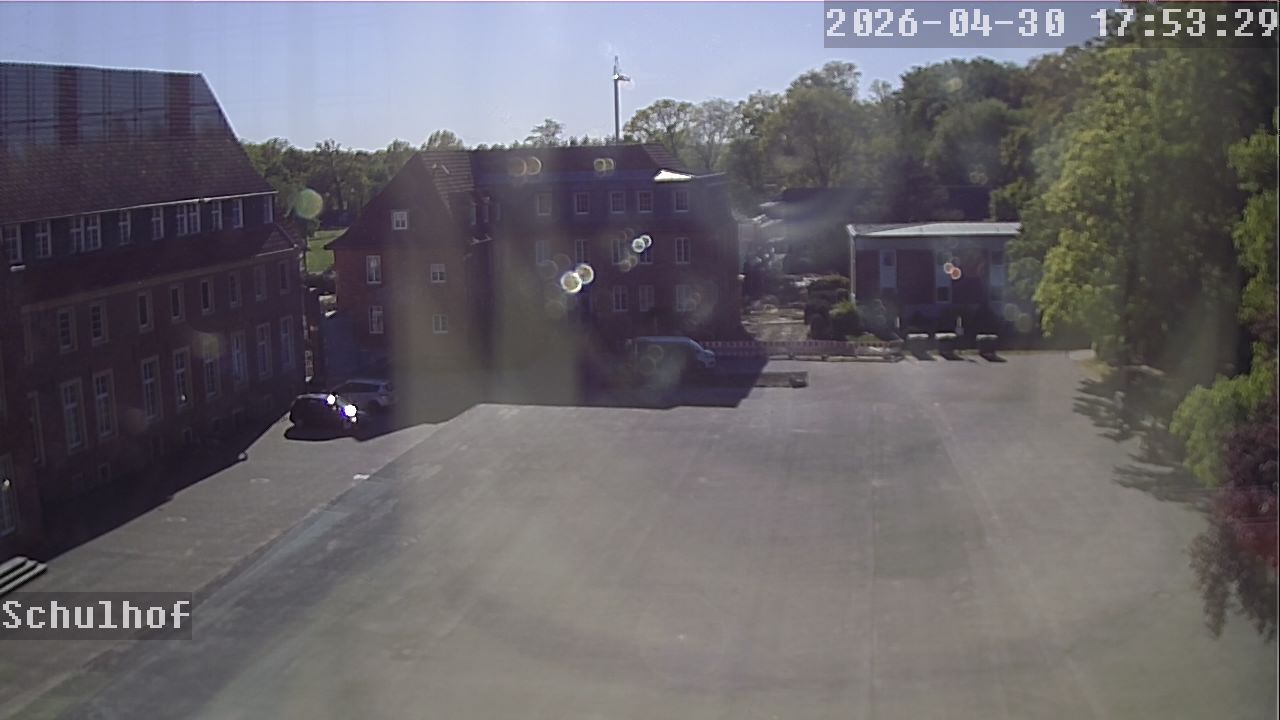 Webcam Schulhof 17:53