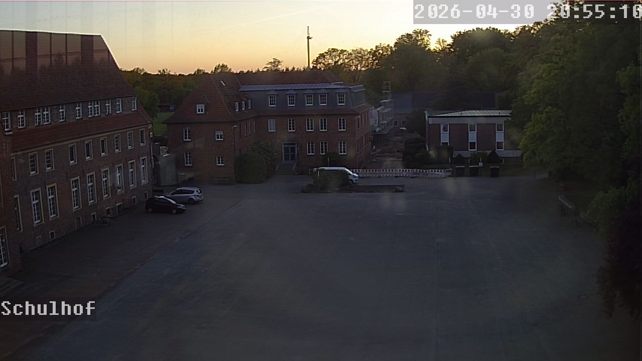 Webcam Schulhof 20:55