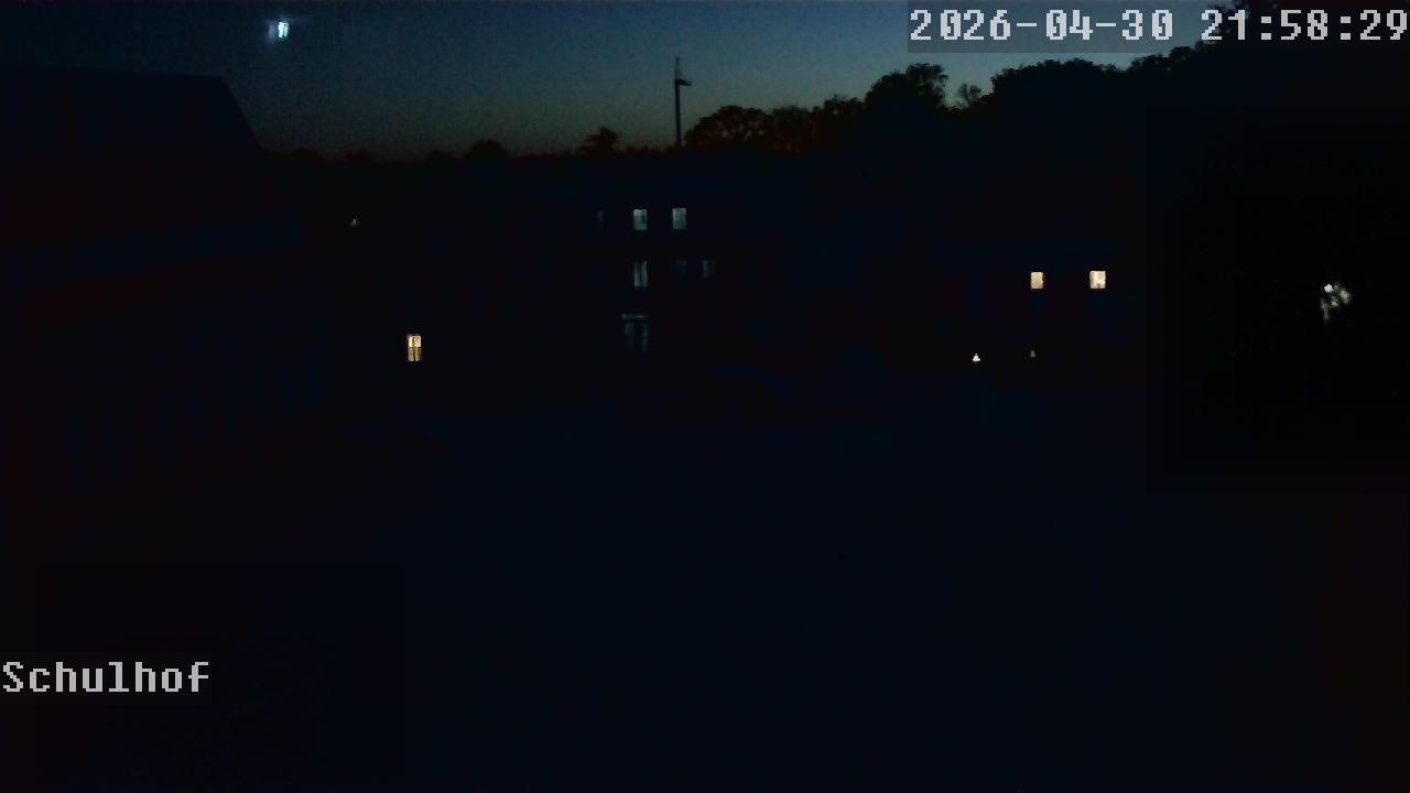Webcam Schulhof 21:58
