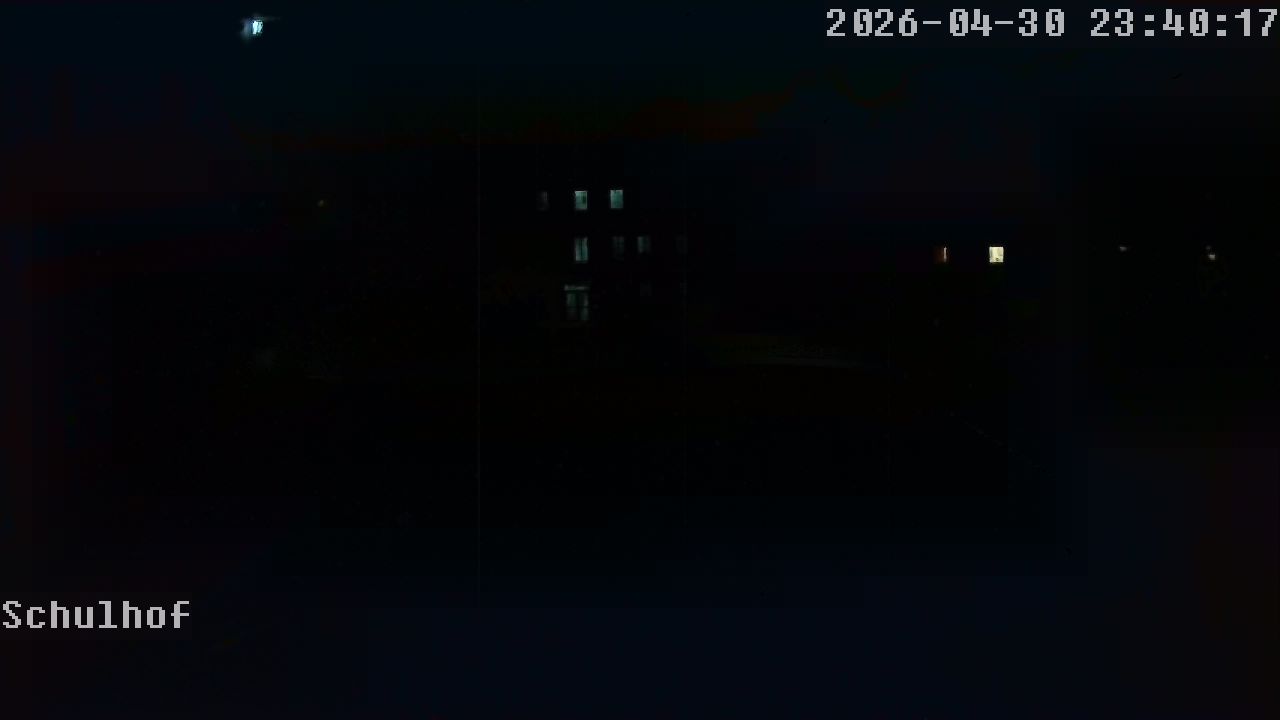 Webcam Schulhof 23:40