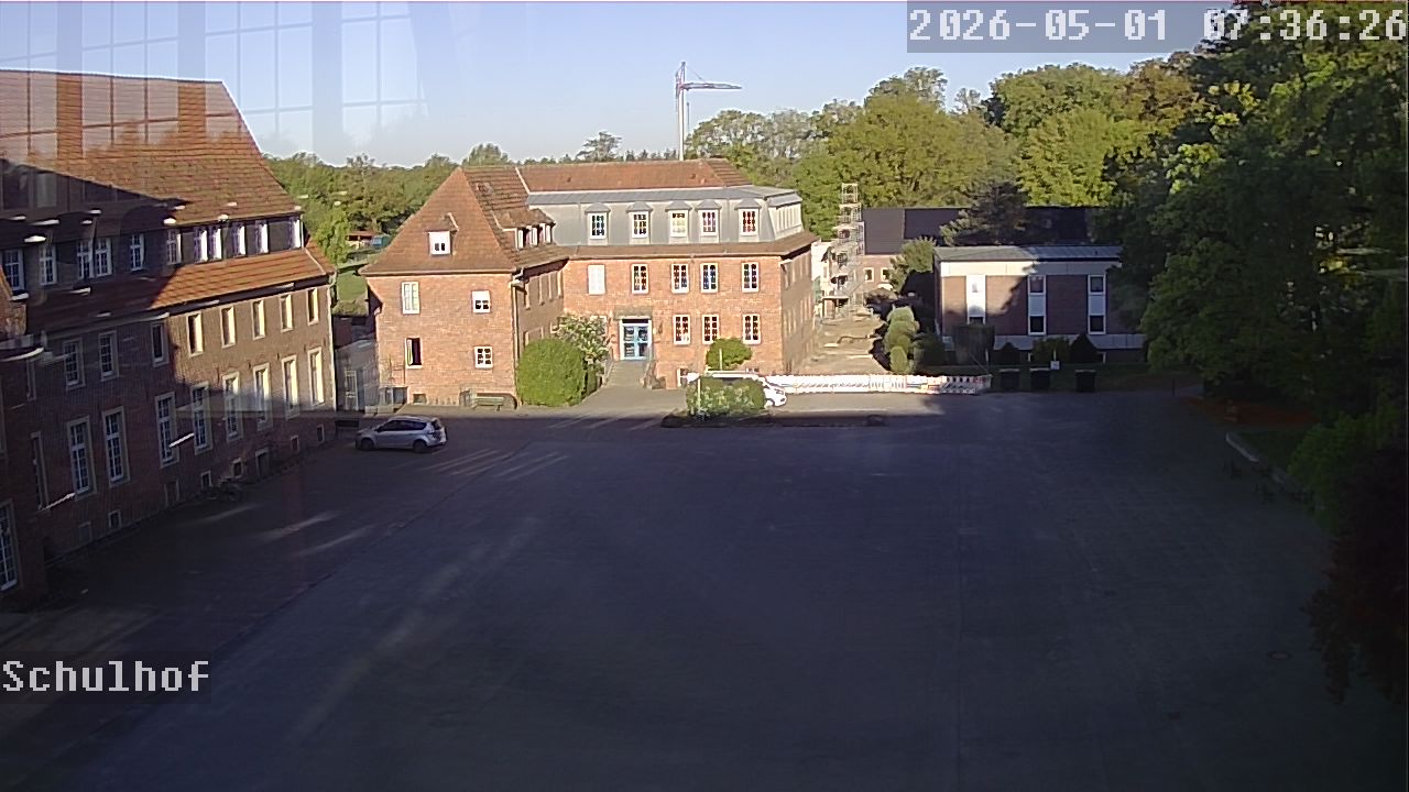 Webcam Schulhof 07:36