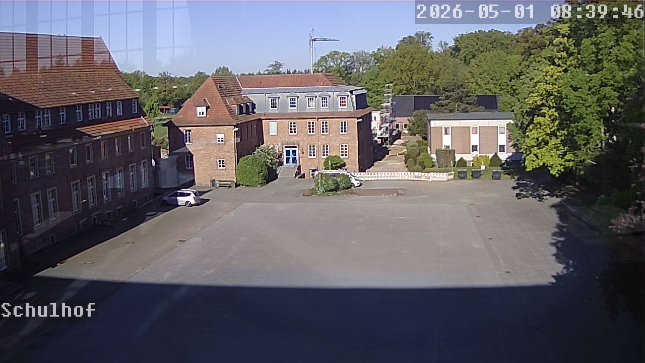 Webcam Schulhof 08:39