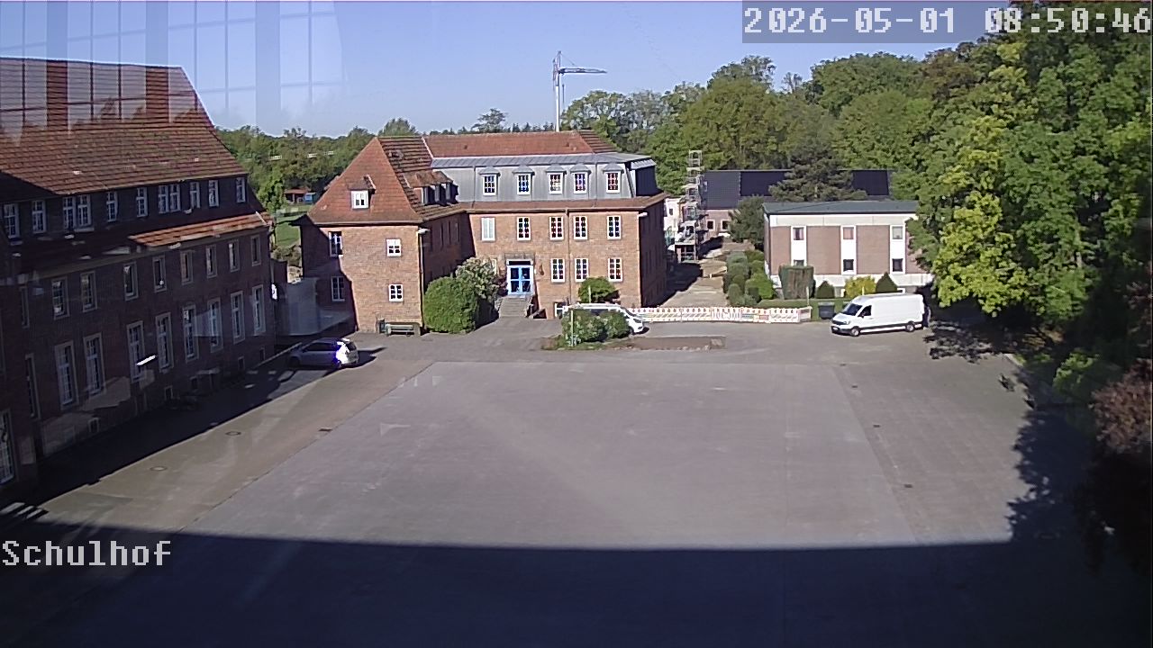 Webcam Schulhof 08:50