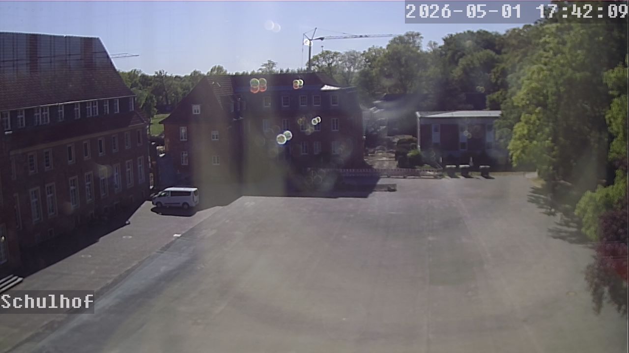 Webcam Schulhof 17:42