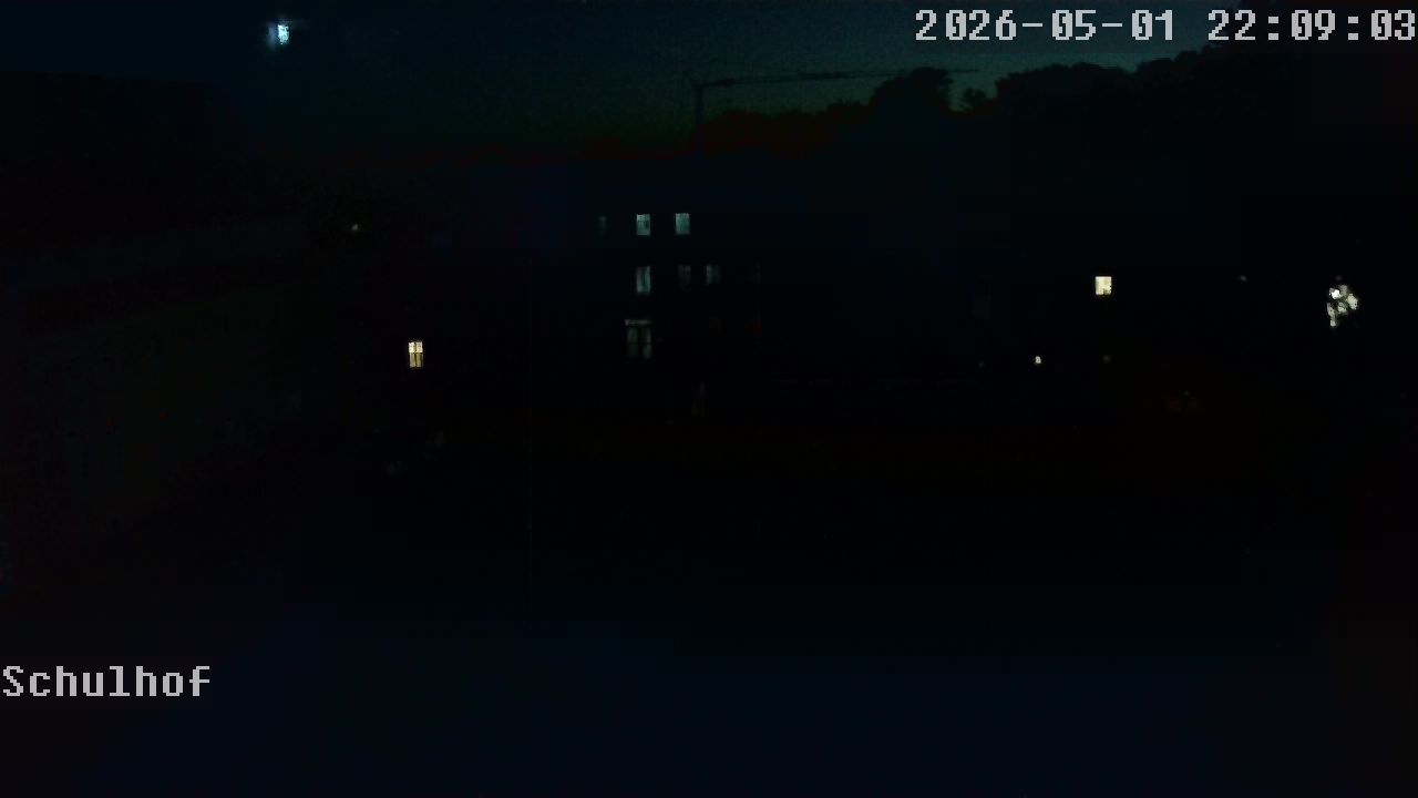 Webcam Schulhof 22:09