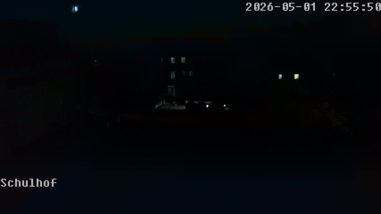 Webcam Schulhof 22:55