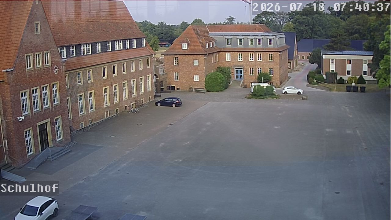 Webcam Schulhof 07:40