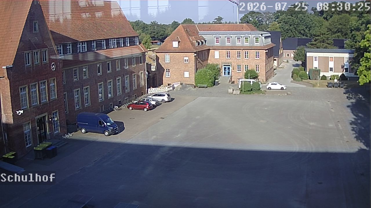 Webcam Schulhof 08:30