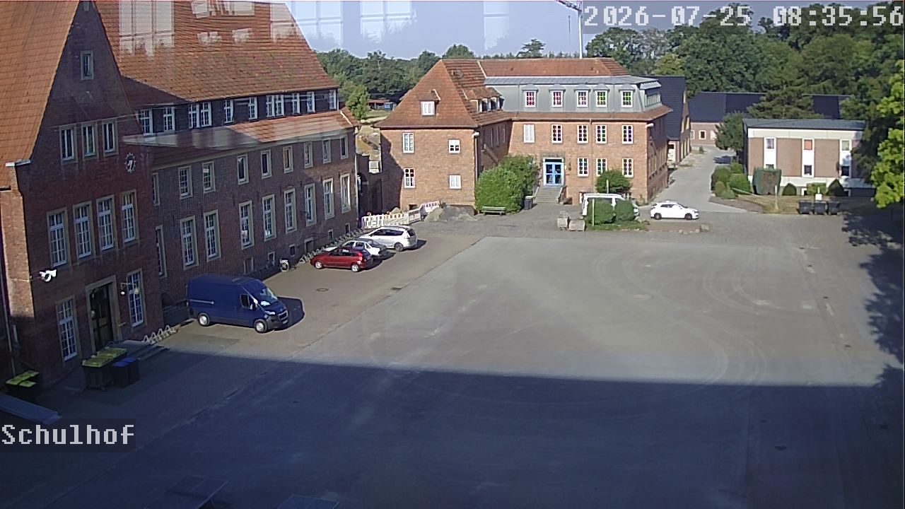 Webcam Schulhof 08:35