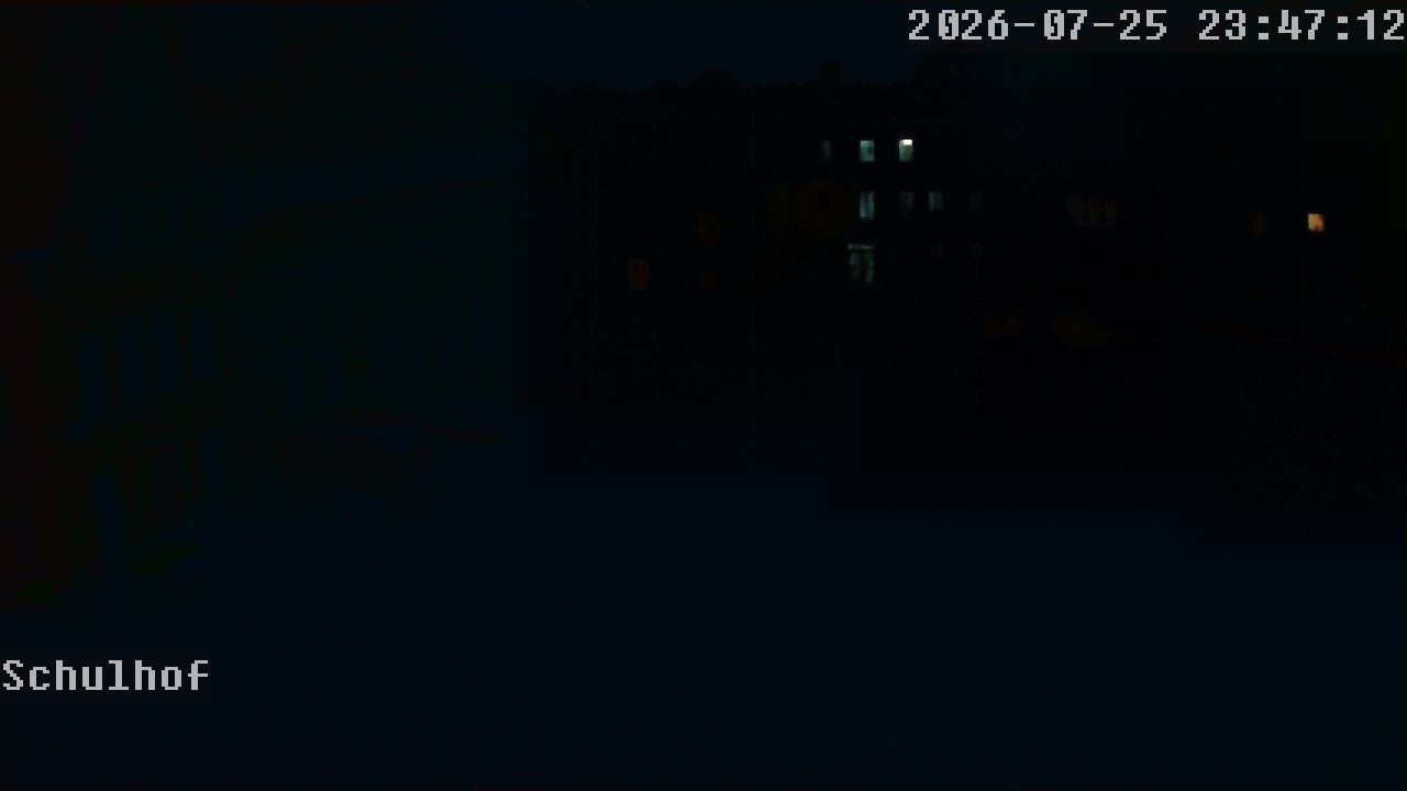 Webcam Schulhof 23:47