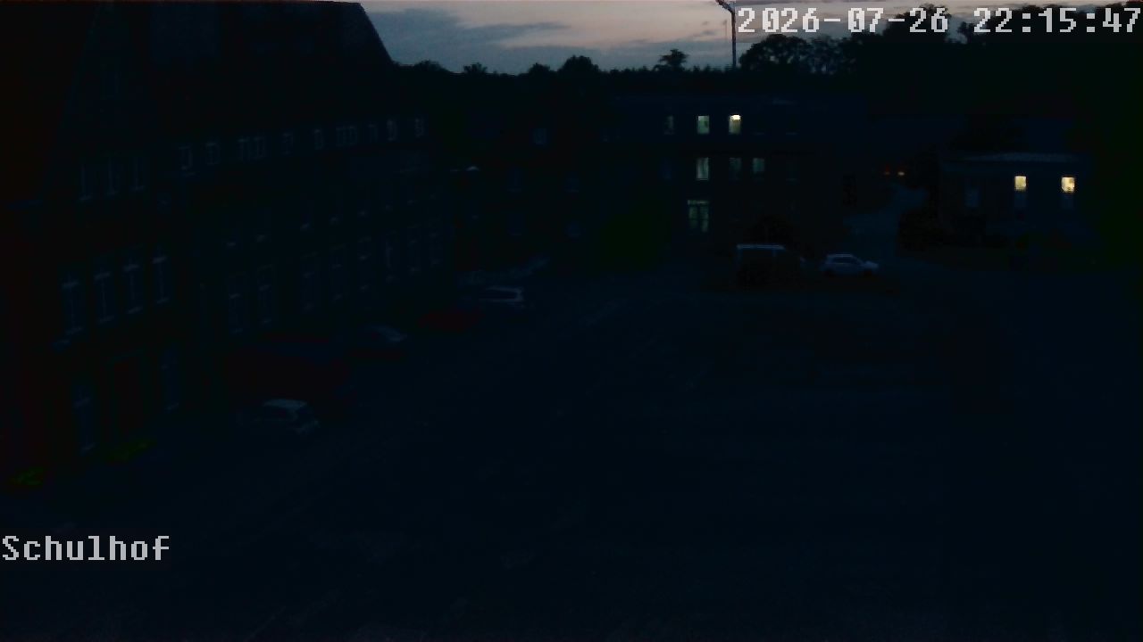 Webcam Schulhof 22:15