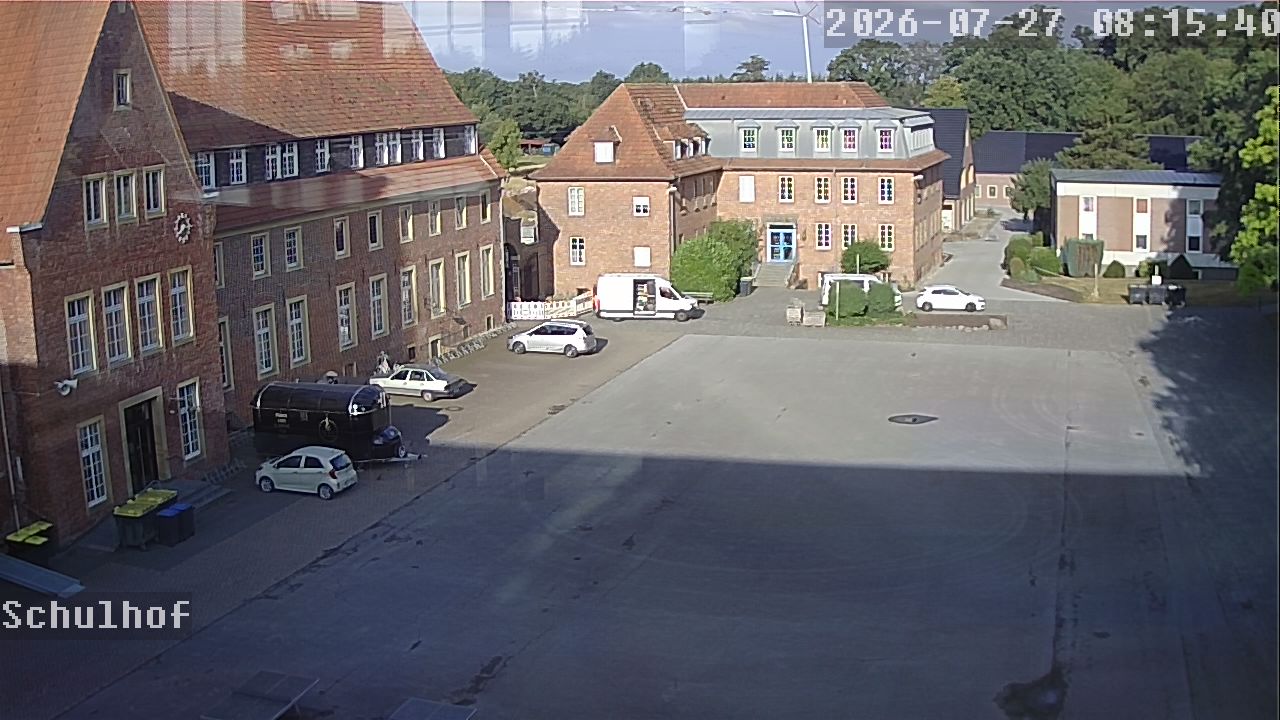 Webcam Schulhof 08:15