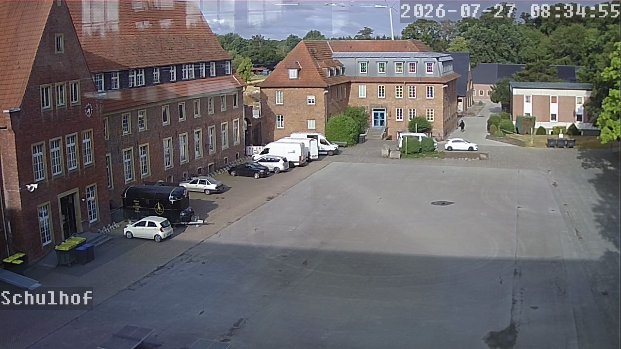 Webcam Schulhof 08:34