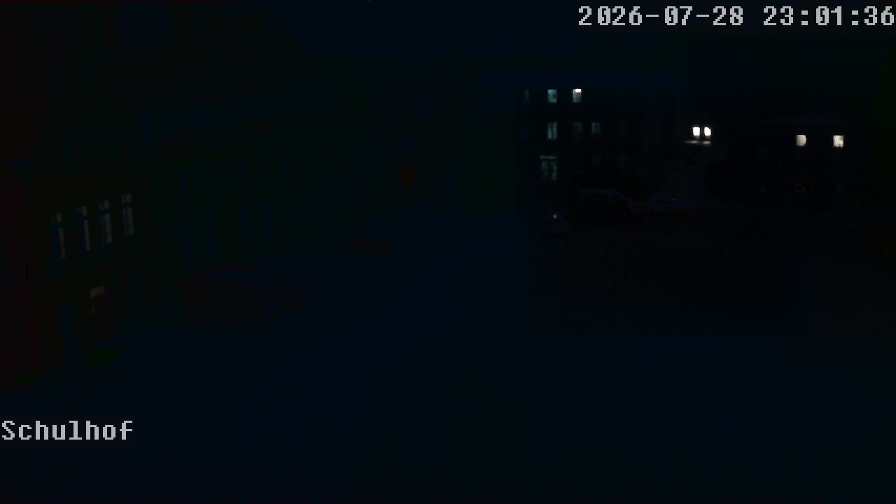 Webcam Schulhof 23:01