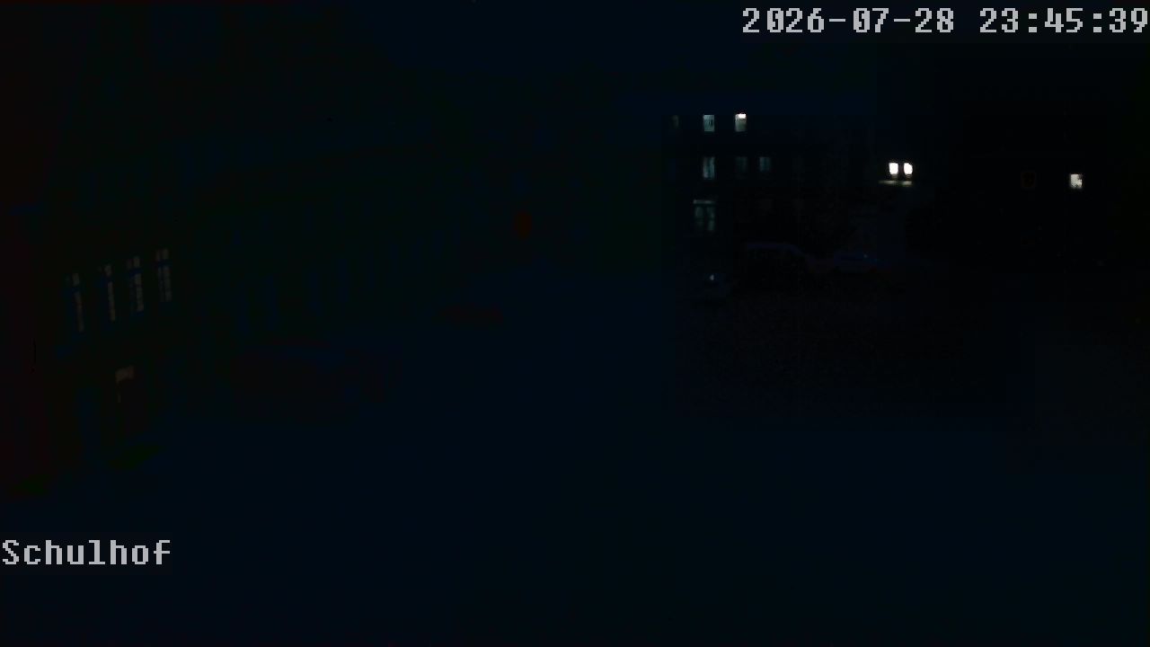 Webcam Schulhof 23:45