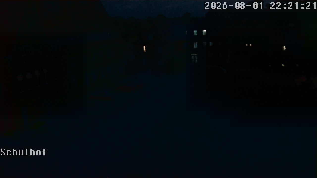 Webcam Schulhof 22:21
