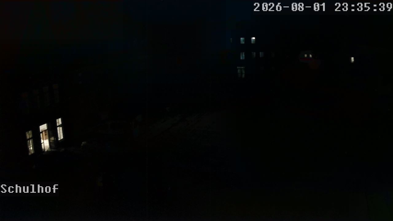 Webcam Schulhof 23:35
