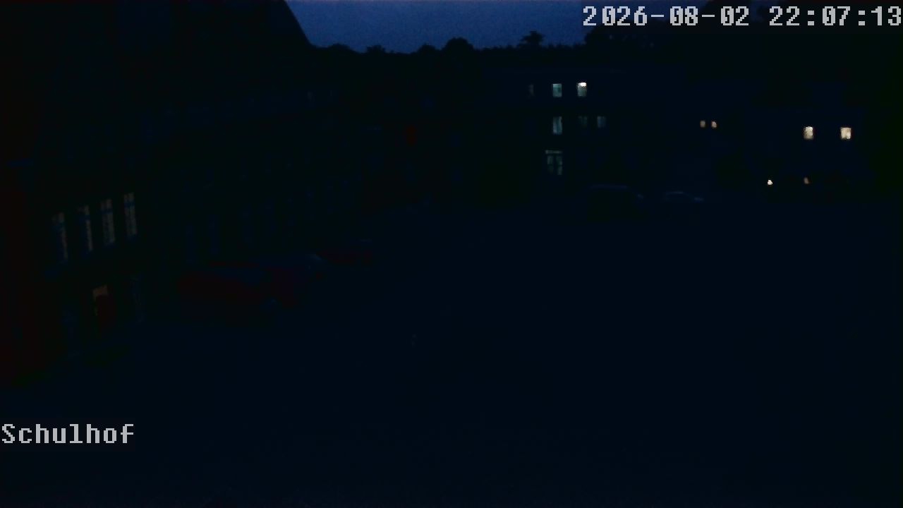Webcam Schulhof 22:07