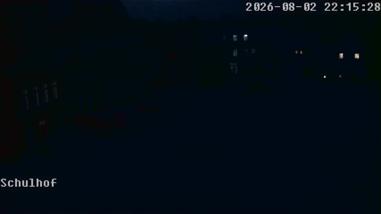 Webcam Schulhof 22:15