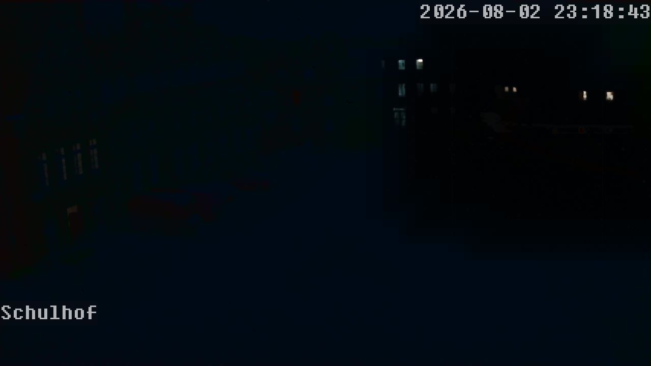 Webcam Schulhof 23:18