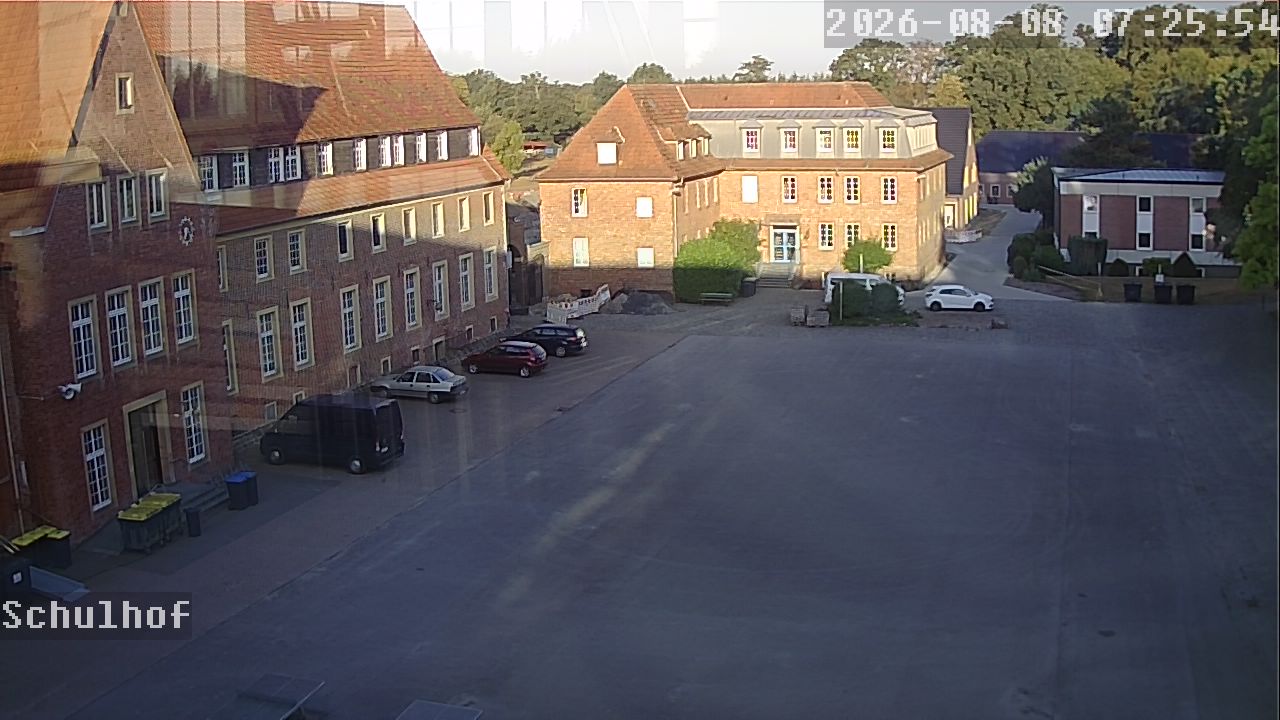 Webcam Schulhof 07:25