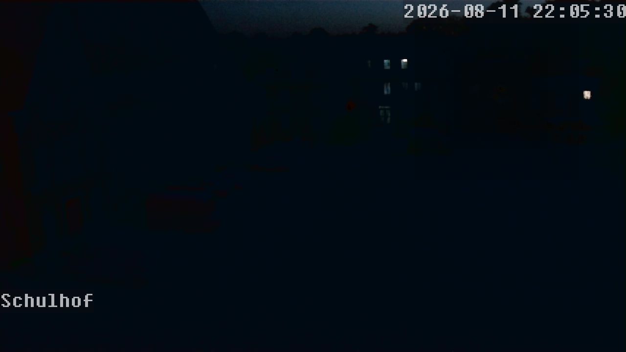 Webcam Schulhof 22:05
