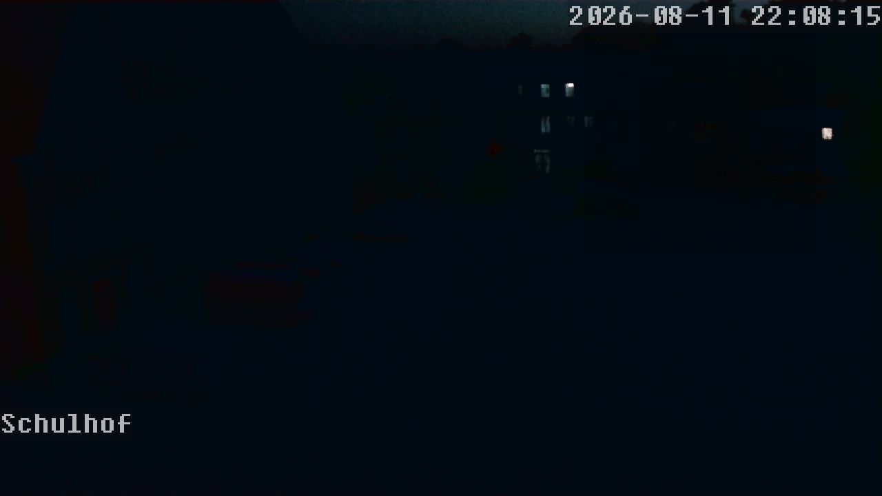 Webcam Schulhof 22:08