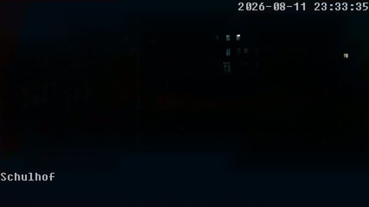 Webcam Schulhof 23:33
