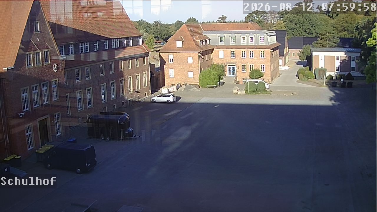 Webcam Schulhof 08:00