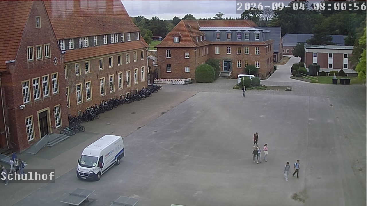 Webcam Schulhof 08:00