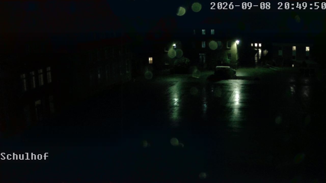 Webcam Schulhof 20:49