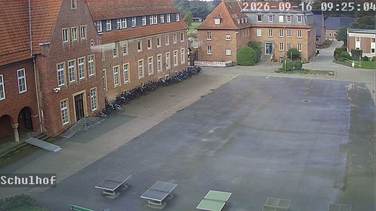 Webcam Schulhof 09:25