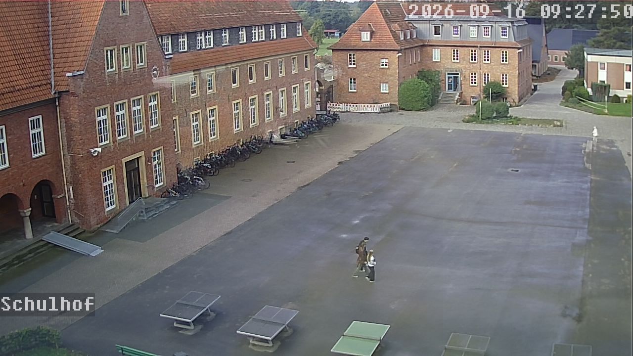 Webcam Schulhof 09:27