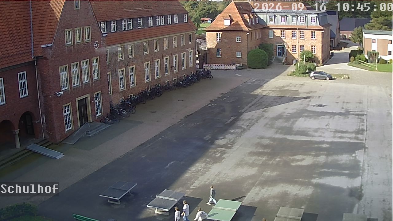 Webcam Schulhof 10:45