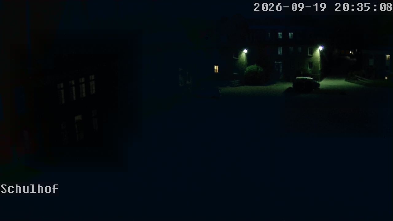 Webcam Schulhof 20:35