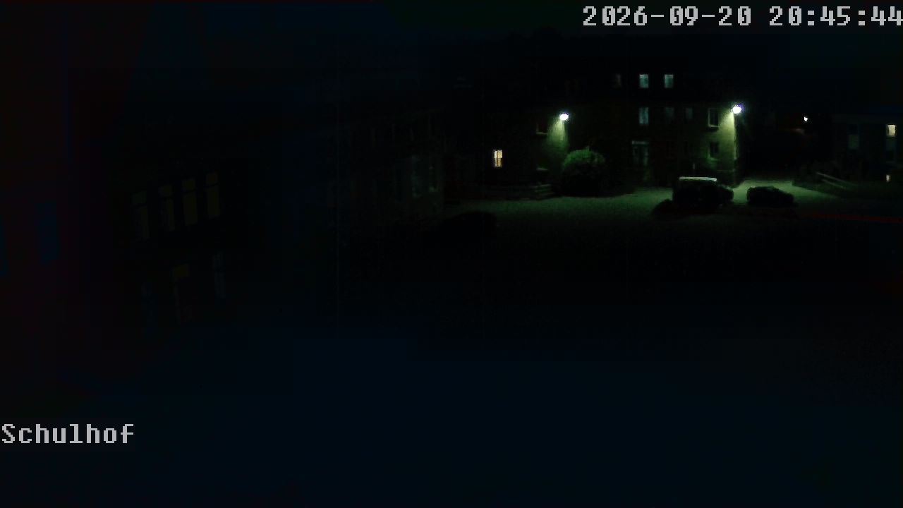 Webcam Schulhof 20:45