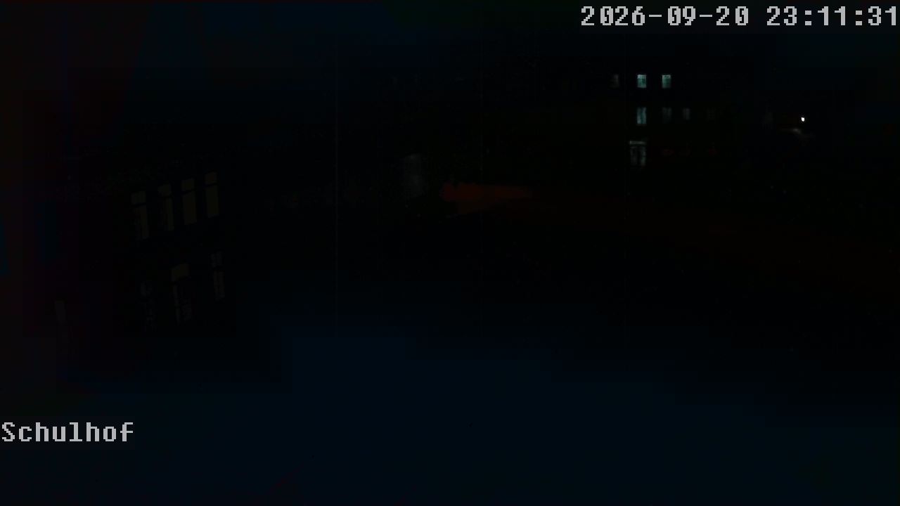 Webcam Schulhof 23:11
