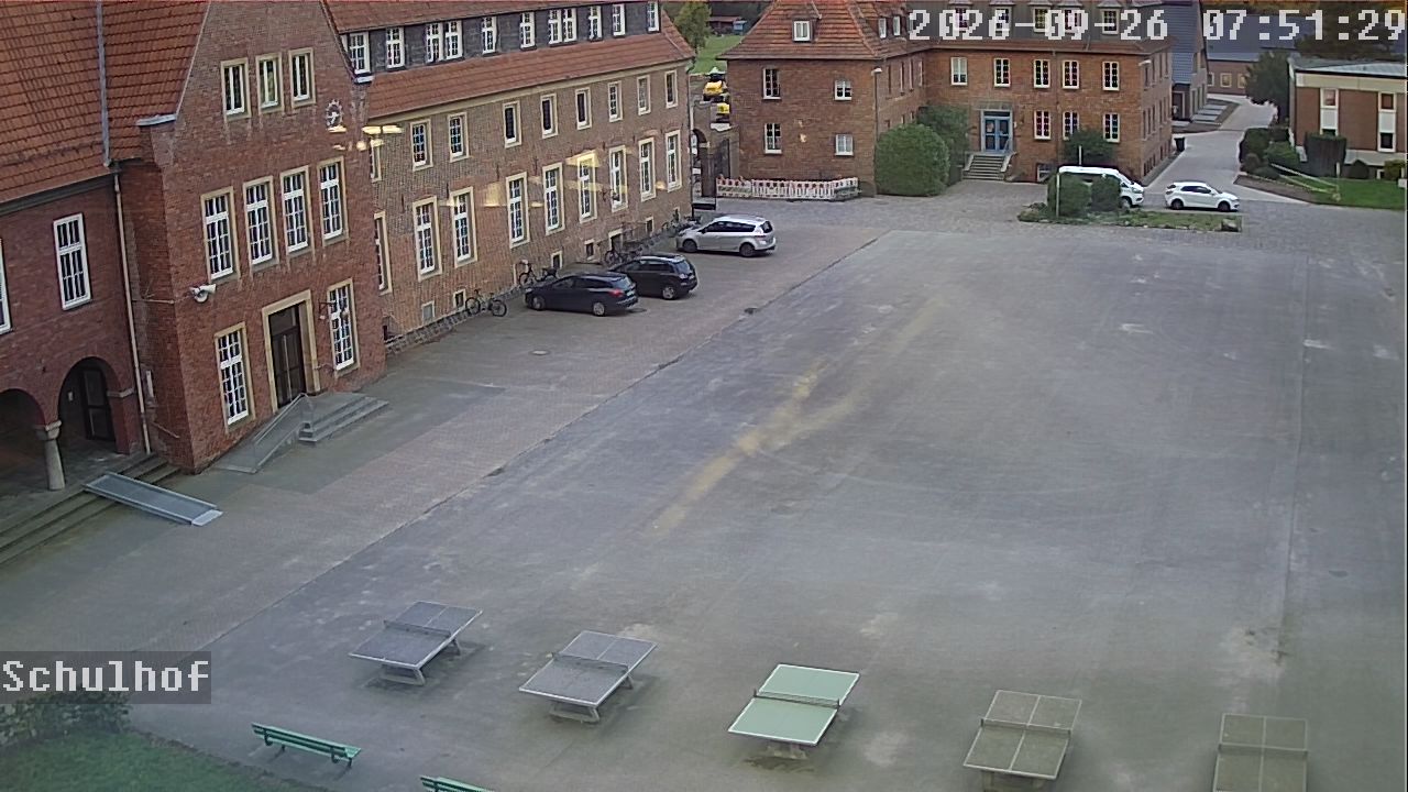 Webcam Schulhof 07:51