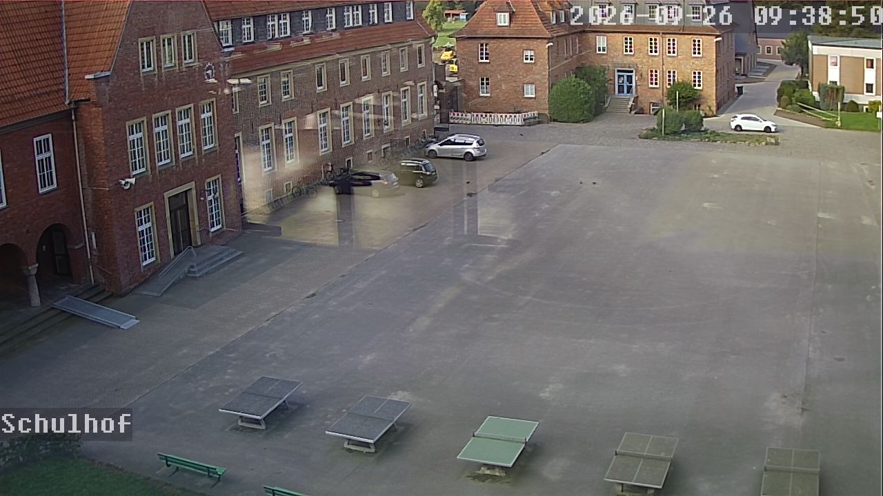 Webcam Schulhof 09:38