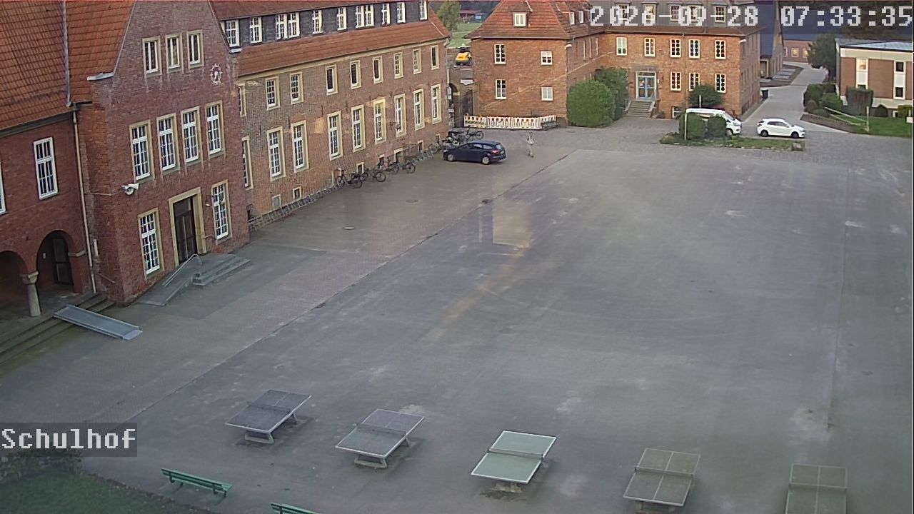 Webcam Schulhof 07:33