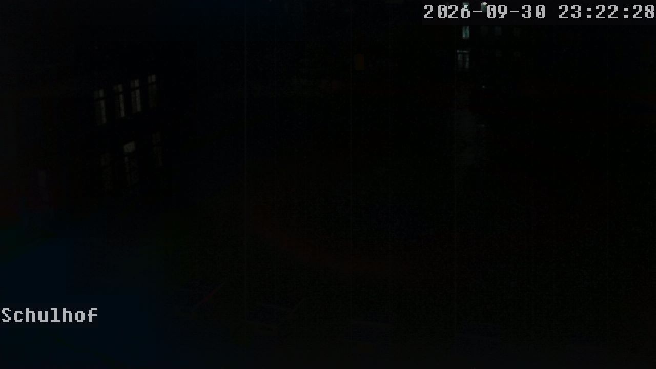 Webcam Schulhof 23:22