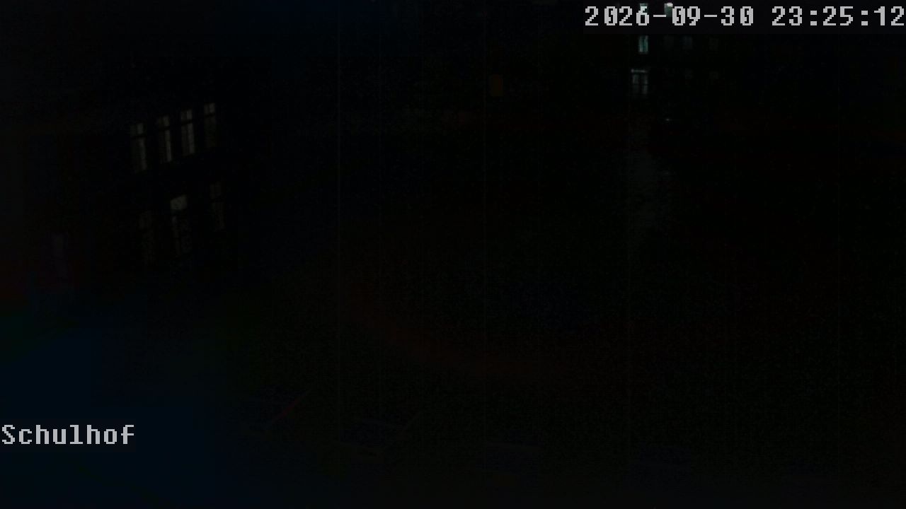 Webcam Schulhof 23:25