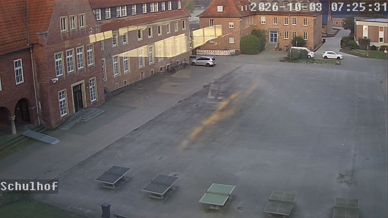 Webcam Schulhof 07:25