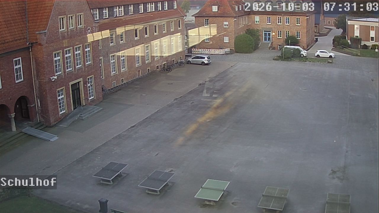 Webcam Schulhof 07:31